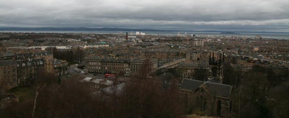 Edinburgh &ndash; Blick auf das Meer
