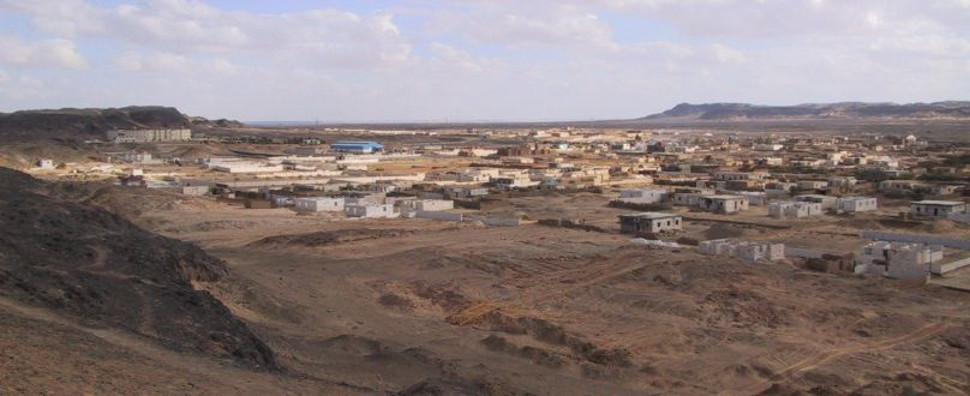 Blick auf die Oase Bahariya Oase Bahariya