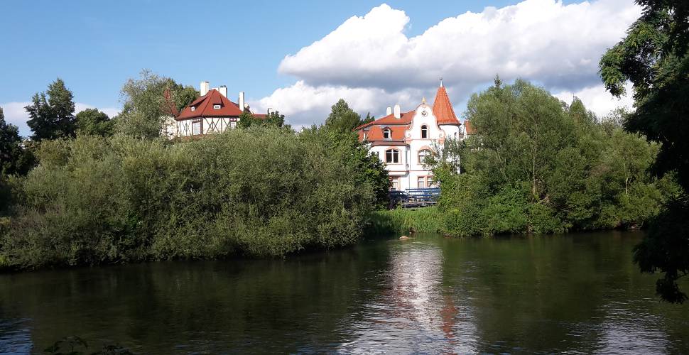 Regnitz Bamberg mit der Regnitz