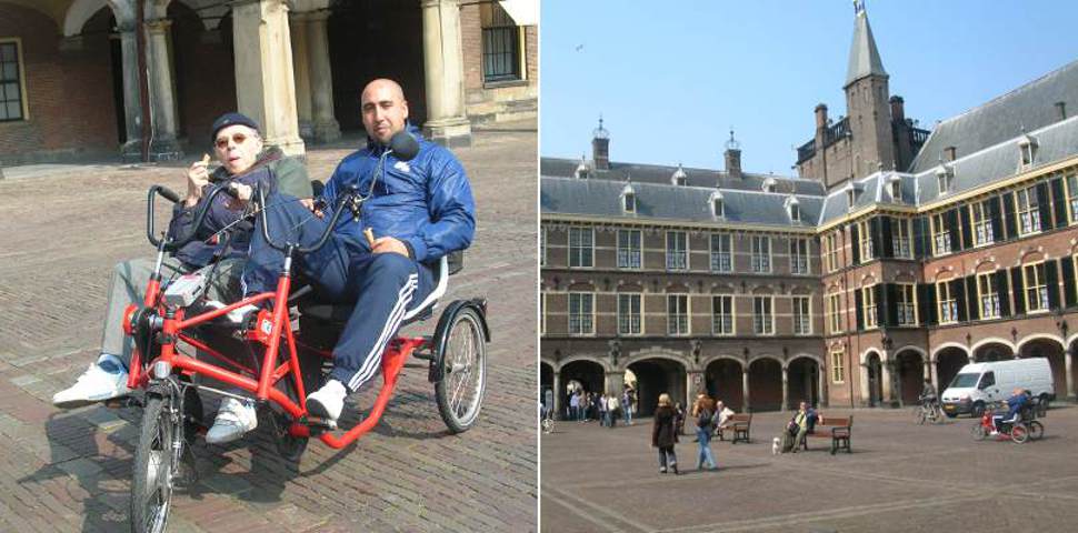 Radfahrer in Den Haag Radfahrer