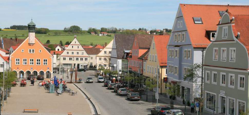 Stadtbild von Ottobeuren Ottobeuren