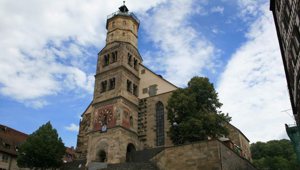 romanisch-gotische Kirche St.Michael Schwäbisch Hall Kirche