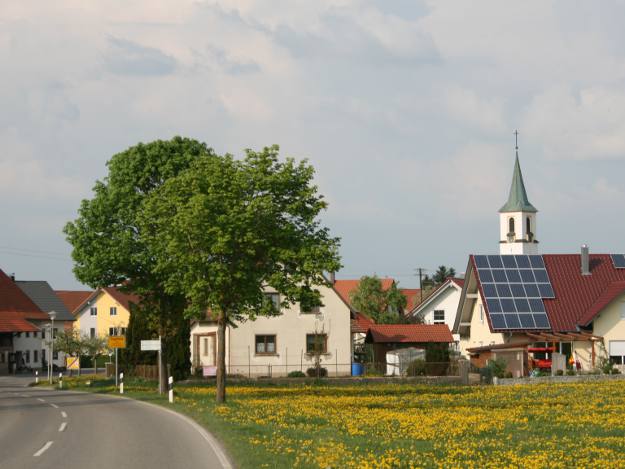 Ziegelbach liegt zwischen dem Allgäu und Oberschwaben im Kreis Ravensburg Ziegelbach